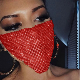 Red Fashion Casual Face Protection