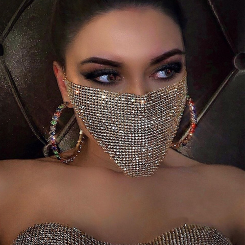 Gold Fashion Casual Face Protection