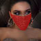 Red Fashion Casual Face Protection