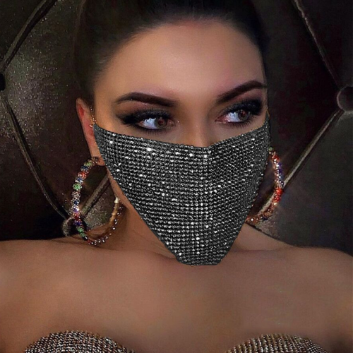 Black Fashion Casual Face Protection