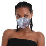 White Yellow Fashion Casual Print Face Protection