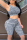 Grey Fashion Active adult Ma'am Patchwork Solid Two Piece Suits pencil Sleeveless Two Pieces