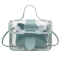 Blue Fashion Casual Transparent Crossbody Bag