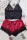 Red Sexy Fashion Lace Underwear Two-piece Set
