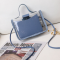 Blue Fashion Casual Transparent Crossbody Bag