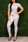 Multi Fashion Sexy Long Sleeve O Neck Regular Sleeve Regular Print Two Pieces