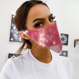 Rose Red Fashion Casual Face Protection