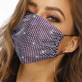 Purple Fashion Casual Face Protection