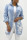 Light Blue Turndown Collar Solid Hole Old washing The cowboy Pure Long Sleeve Outerwear