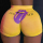 Yellow Sexy Straight Sports Print Solid Sports