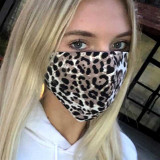 Apricot Fashion Casual Print Face Protection