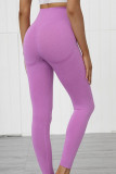 Pink Fashion Sexy Sportswear Skinny Patchwork Trousers