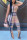 Brown street Print Plaid Blend Sleeveless Slip Jumpsuits