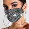 Black White Fashion Casual Print Face Protection