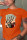Orange Fashion Casual O Neck Short Sleeve Regular Sleeve Regular Print Tops