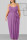 purple Fashion Sexy adult Slip Patchwork Solid Bandage Stitching Plus Size