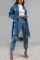 Blue Black Blue Light Blue Dark Blue Tassel Design Denim