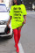 Fluorescent Yellow Regular sleeve Short Sleeve O Neck T-shirt Dress Mini Letter Print Dresses