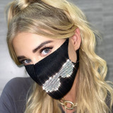 White Fashion Casual Print Face Protection