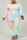 Pink Fashion Casual adult Ma'am O Neck Tie Dye Two Piece Suits Stitching Plus Size