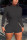 Black Fashion Casual Turtleneck Long Sleeve Regular Sleeve Skinny Solid Romper