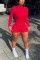 Black Fashion Casual Solid Long Sleeve O Neck Jumpsuits