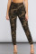 Camouflage Fashion Casual Regular Print Trousers (Without Belt)