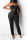 Black Sexy bandage Solid Polyester Sleeveless Wrapped Jumpsuits