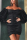 Black Sexy Lantern Sleeve Long Sleeve Bateau Neck Pencil Skirt Mini Solid Dresses