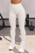 Rice White Fashion Casual Sportswear Skinny Solid Trousers