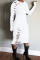 Ink Green Fashion Sexy Regular Sleeve Long Sleeve O Neck Mid Calf Solid Dresses