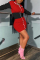 Blue Sexy Daily Twilled Satin Patchwork Solid Patchwork Basic O Neck Long Sleeve Mini Pencil Skirt Dresses