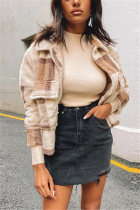 Multi Fashion Casual Turndown Collar Long Sleeve Regular Sleeve Coats