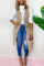 Khaki Fashion British Style Adult Solid Cardigan Turndown Collar Tops