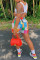 Pink Drawstring Mid Plaid Print Straight shorts Bottoms