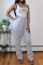 White Fashion Casual Adult Solid Pants Boot Cut Bottoms