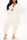 White Fashion Adult Living Plush Solid Split Joint Hooded Collar Straight Jumpsuits
