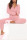 Pink Fashion Adult Living Plush Solid Split Joint Hooded Collar Straight Jumpsuits