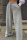 Gray Casual Sportswear Loose Solid Trousers