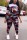Red Casual Fashion Patchwork Camouflage Print Two Pieces