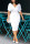 White Fashion Sexy V Neck Dress