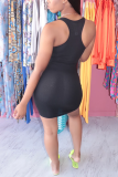 Black Sexy Fashion Tight Sleeveless Dress