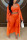 Orange Fashion Casual Vest Trousers Coats Set