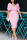 Pink Fashion Sexy V Neck Dress