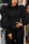 Black Temperament Fashion Stitching Puff Sleeve Tops