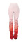 GradientDarkPurple Fashion Casual Gradient Printed Trousers