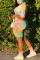 BlackRed Fashion Casual Printing Plus Size Set