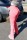 Pink Fashion Casual Skinny Track Pants