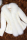 White Fashion Slim Faux Fur Collar Solid Coat