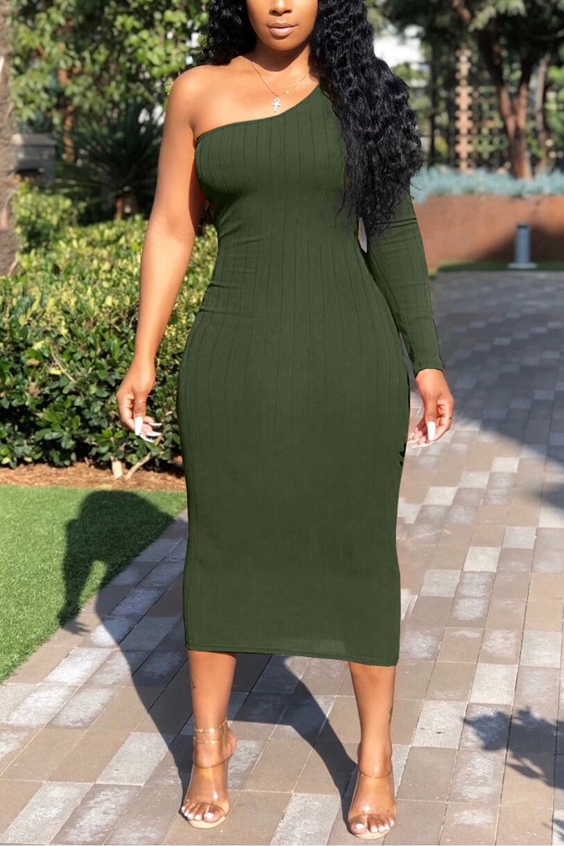 single sleeve frock